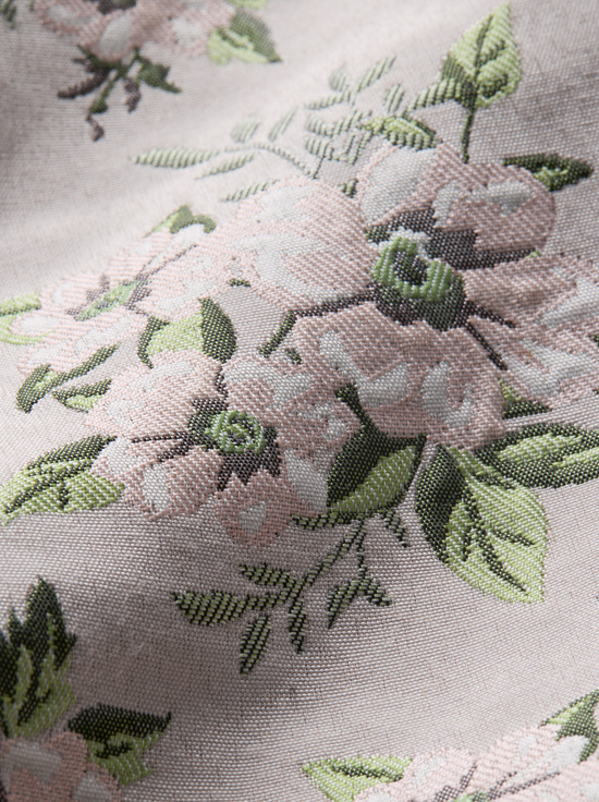 PALE ENGLISH ROSE/MULTI-TRUE BABYDOLL DRESS