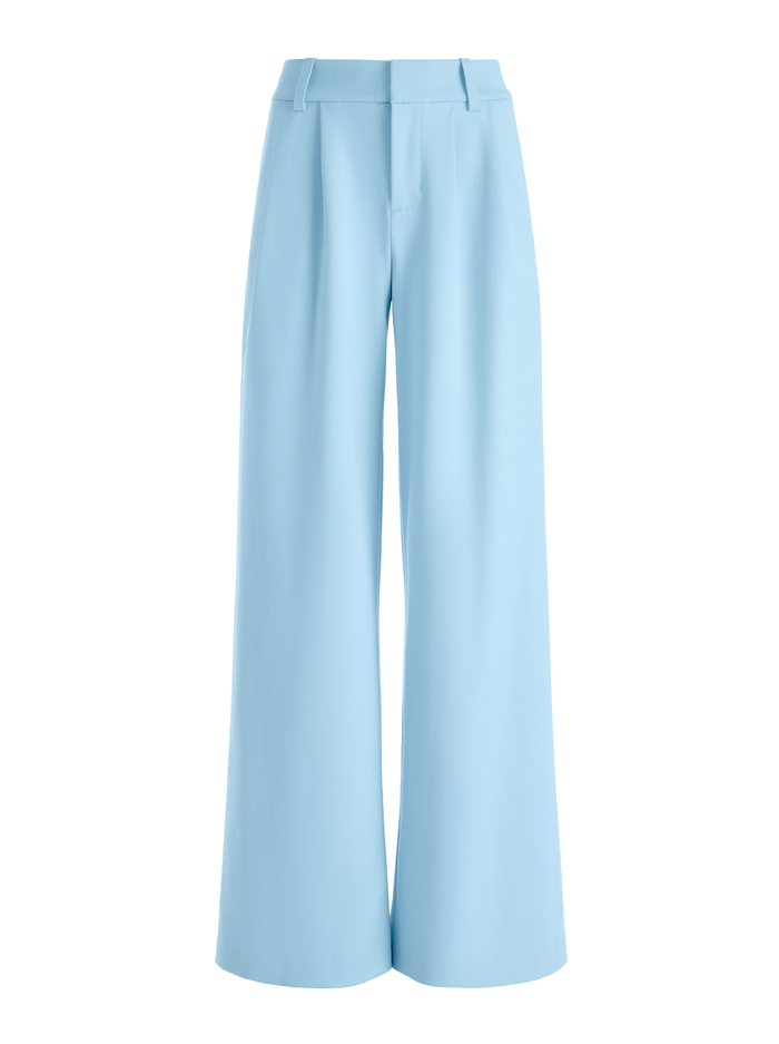 KENNEDY TROUSER - MINERAL BLUE image 5 - Alice And Olivia