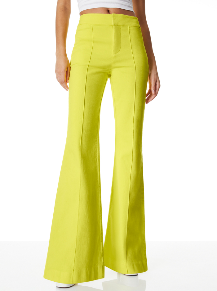JANE TROUSER JEAN - CANARY - Alice And Olivia
