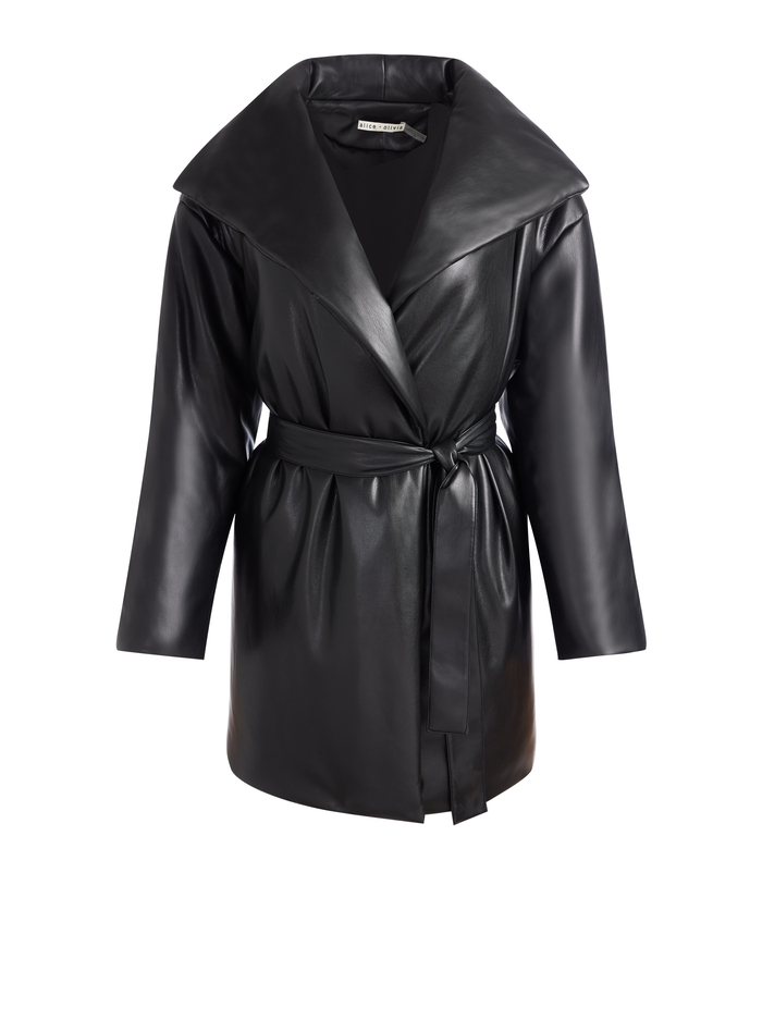 IMA VEGAN PUFFER - BLACK image 5 - Alice And Olivia