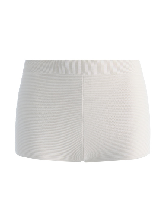 SOFT WHITE-TARINA KNIT HOT PANT