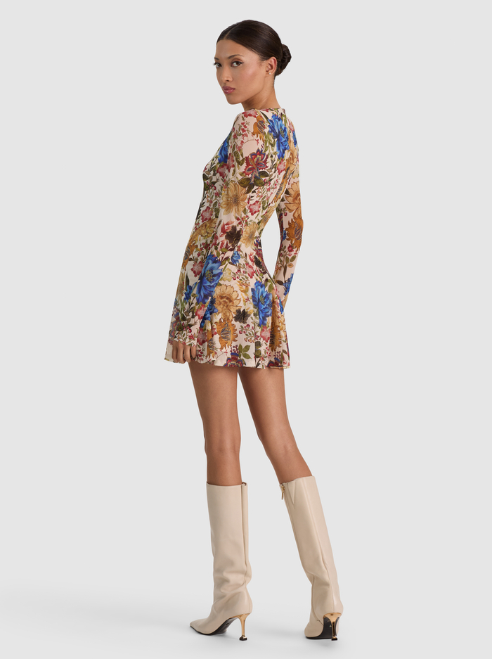 DELORA MINI DRESS - FALLEN PETALS SM image 2 - ALICE + OLIVIA