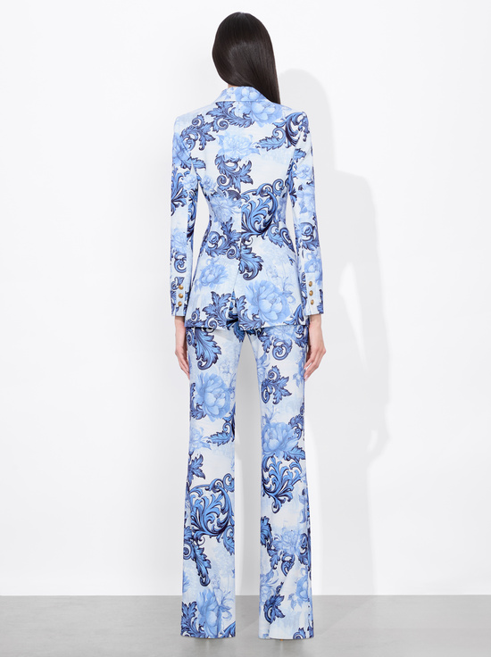 SCROLL SYMPHONY-BREANN FITTED BLAZER