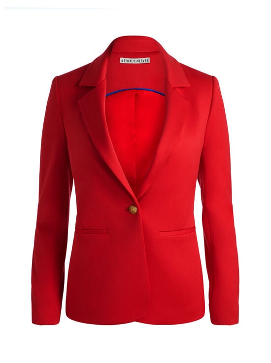 PERFECT RUBY-CARY FITTED BLAZER