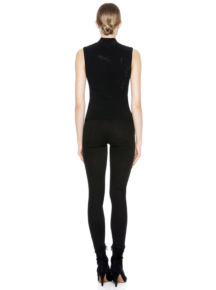 GOOD HIGH RISE SKINNY JEAN - NIGHT FEVER image 1 - Alice And Olivia