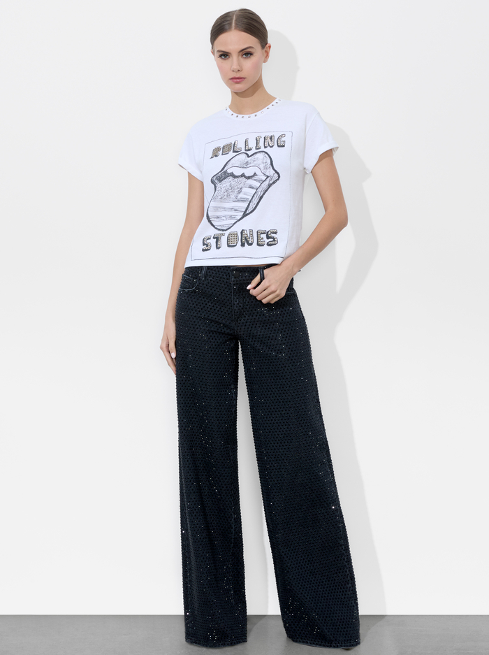 BERK TEE - VINTAGE WHITE image 4 - Alice And Olivia