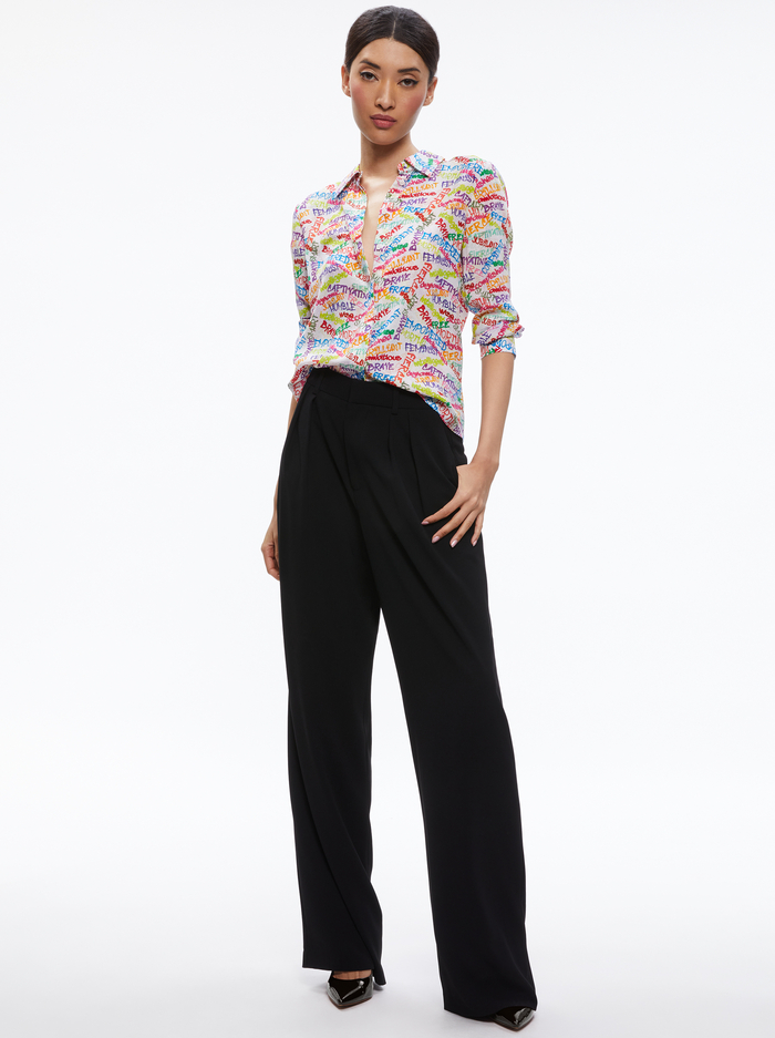 WILLA SILK BLOUSE - WORTH IT image 2 - Alice And Olivia