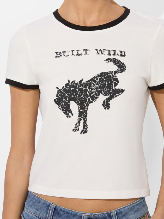 BUILT WILD-A+O X BRONCO ONIE BABY TEE