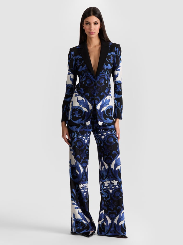 BREANN PRINTED BLAZER - REGAL RETREAT image 1 - Alice And Olivia