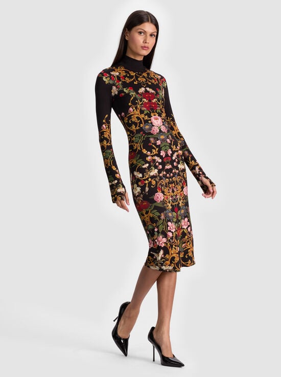 EVERMINE-DELORA MIDI DRESS