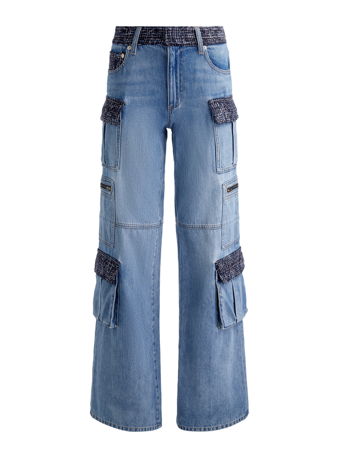 CAY CARGO JEAN - CELINE VINTAGE image 5 - Alice And Olivia