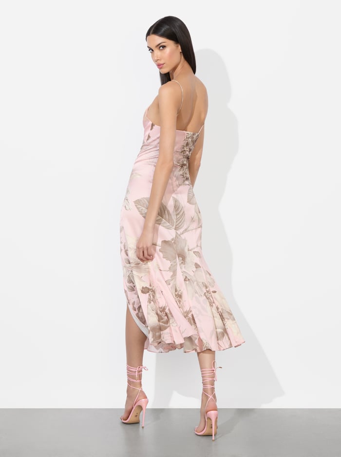 JULIETTA MIDI SLIP DRESS - MEADOW LARGE image 2 - Alice And Olivia