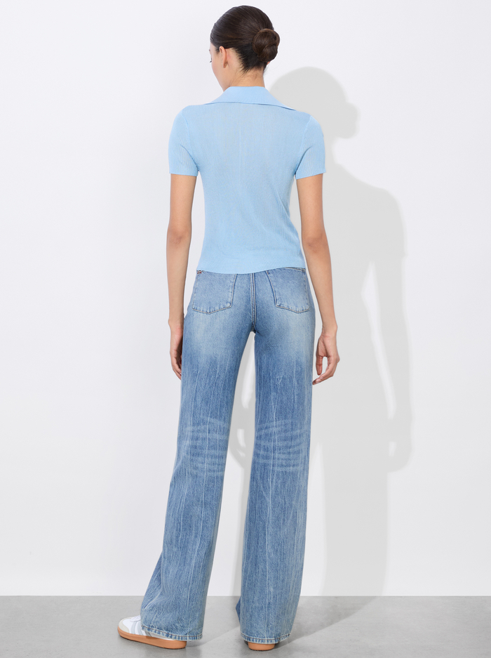 MARTHA POLO - MINERAL BLUE image 2 - Alice And Olivia