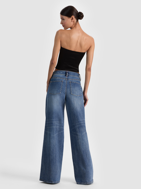 BLACK-KELCEY STRAPLESS VEST