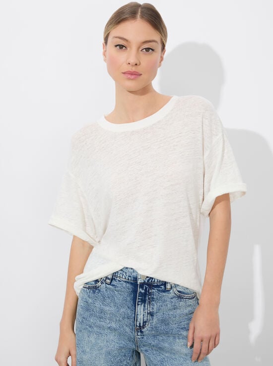 OFF WHITE-EVAN OVERSIZED TEE