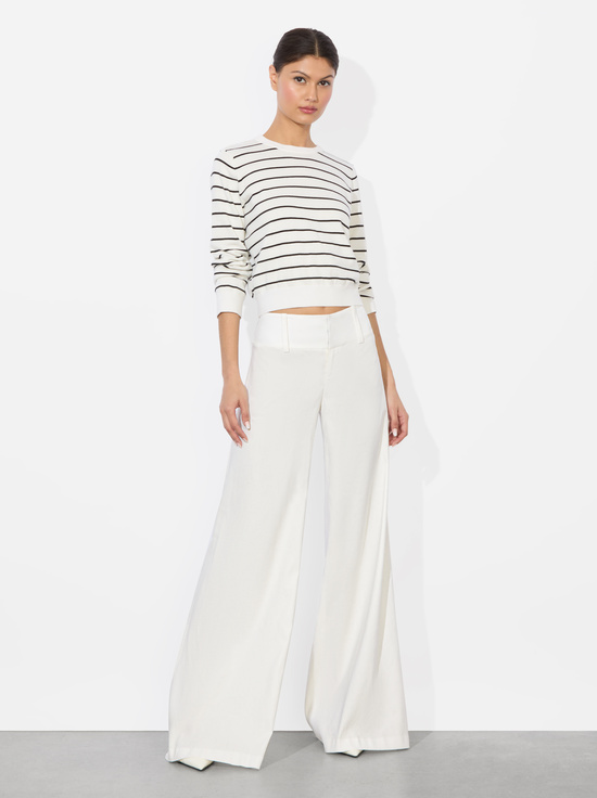 OFF WHITE-OLIVIA LINEN PANT