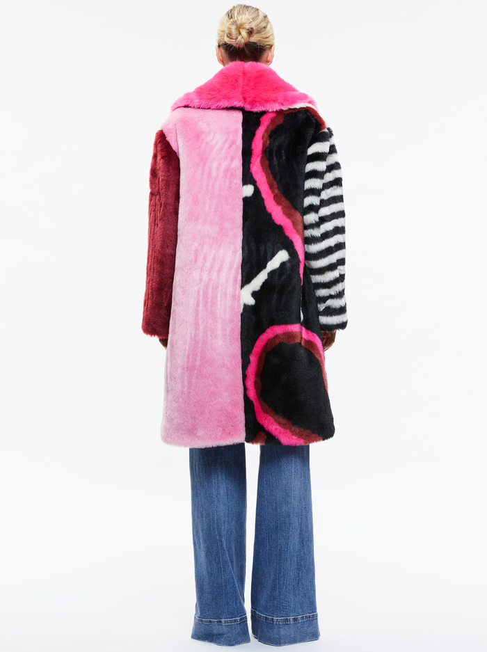 YETTA FAUX FUR COAT - ENCHANTED image 1 - Alice And Olivia