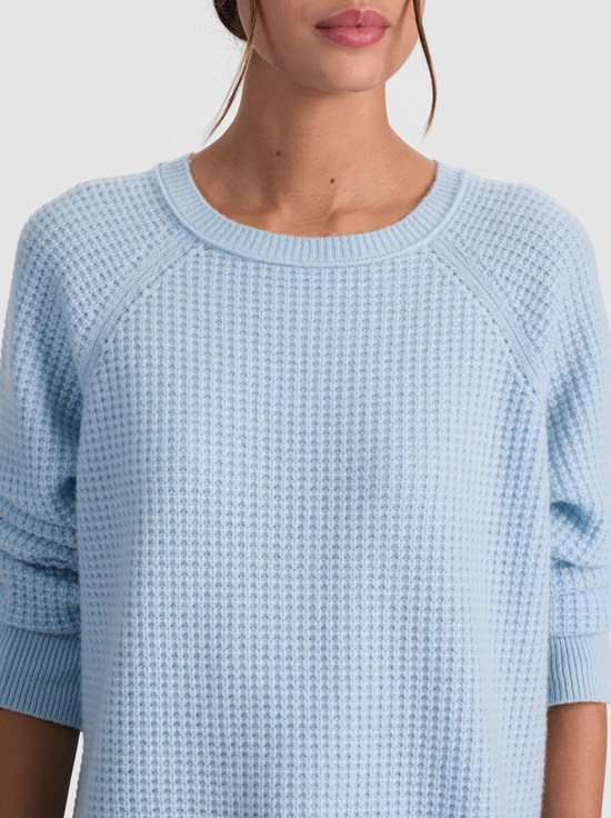CAROLINA BLUE-COLIN RELAXED RAGLAN CREWNECK