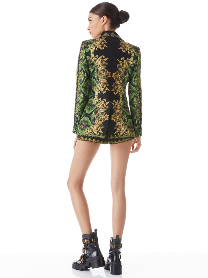 BREANN EMBROIDERED BLAZER - RENDEZVOUS image 1 - Alice And Olivia