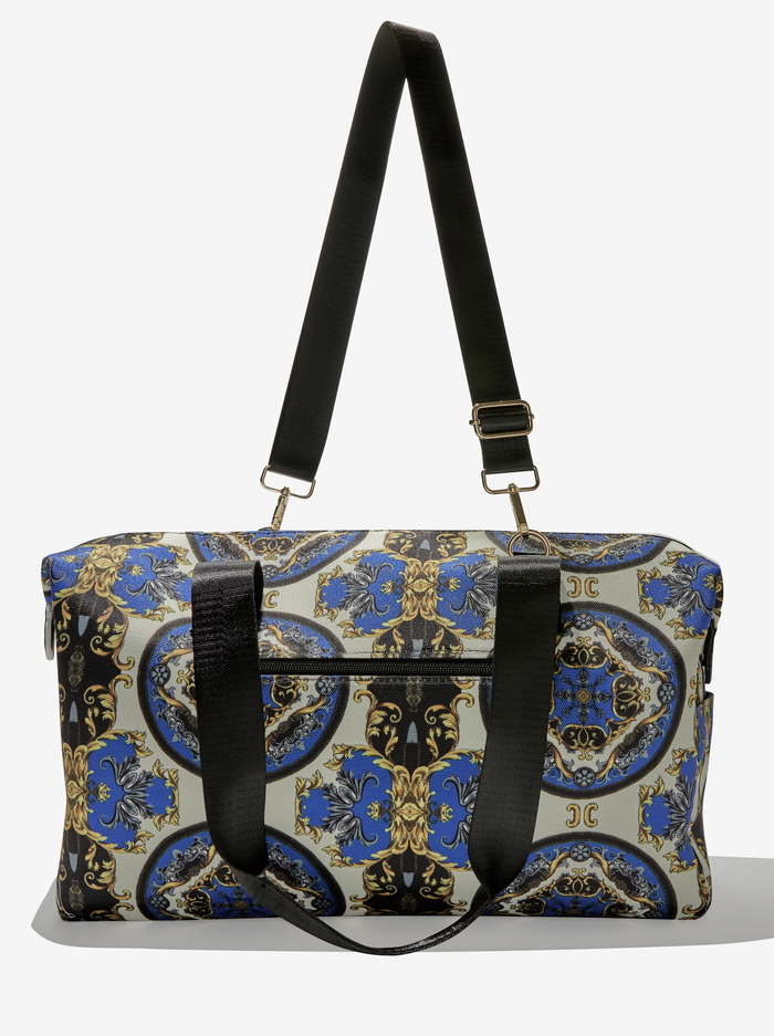 A+O X FABFITFUN DUFFLE BAG - REGAL ROMANCE SAPPHIRE - Alice And Olivia