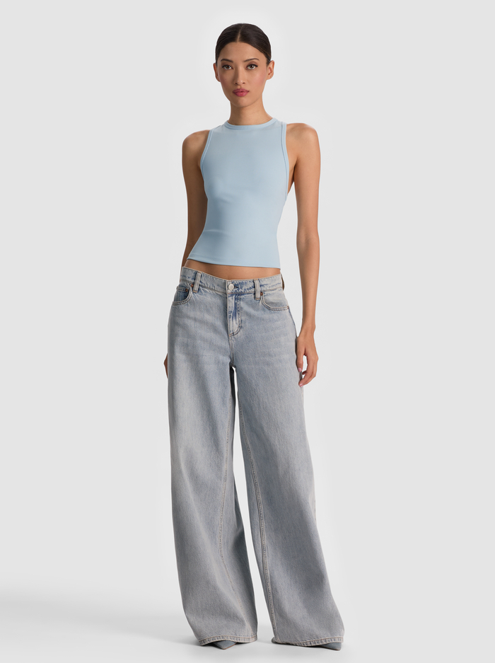 ALLEN TANK TOP - CAROLINA BLUE image 1 - ALICE + OLIVIA