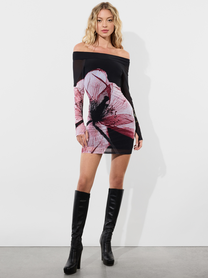 DORINDA MINI DRESS - LUNA FLORAL image 4 - Alice And Olivia
