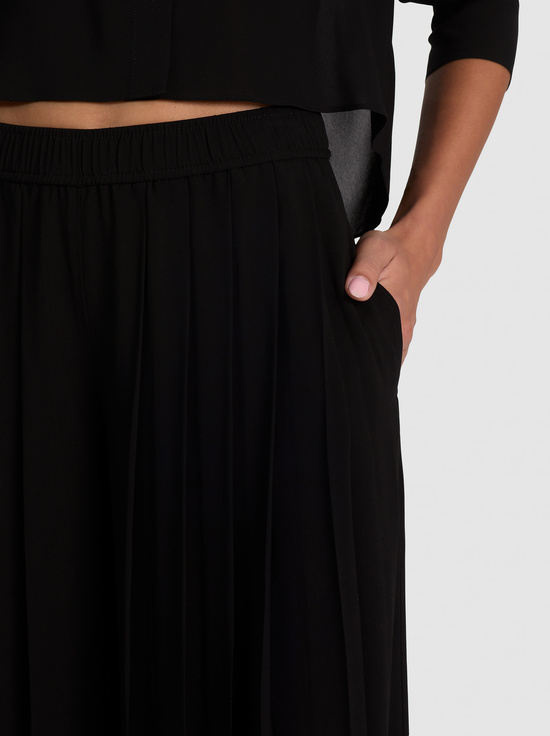 BLACK-JENNA PLEATED PANT