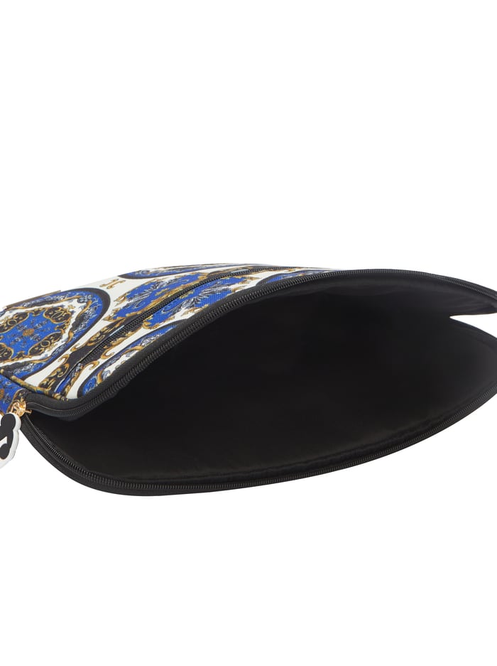 A+O X FABFITFUN LAPTOP SLEEVE - REGAL ROMANCE SAPPHIRE image 3 - Alice And Olivia