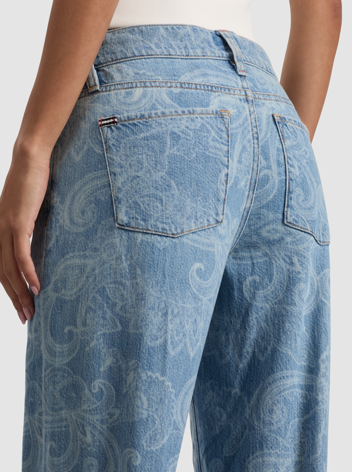 AMAZING PAISLEY JEAN - LASER PAISLEY image 3 - Alice And Olivia