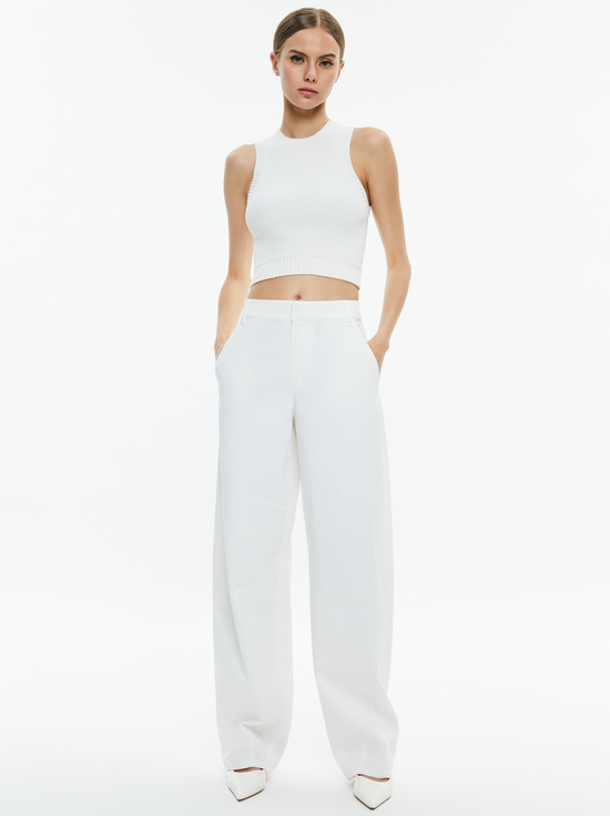 OFF WHITE-PORTER BALLOON TROUSER