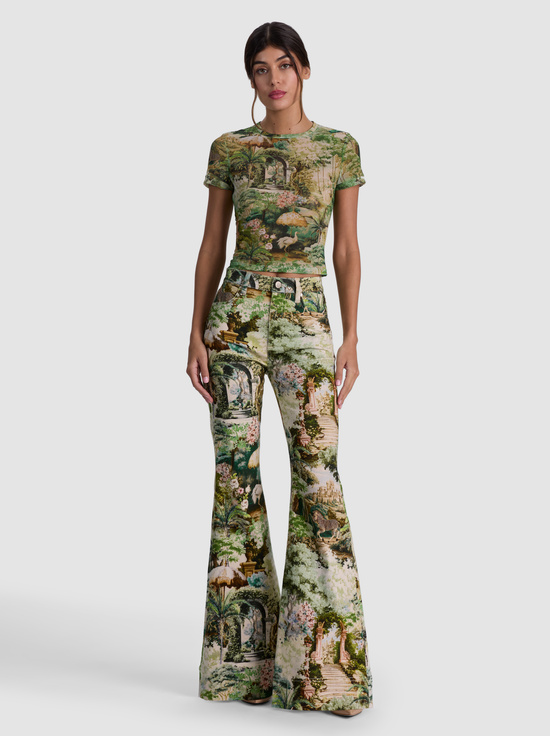TERRAIN LG-BEAUTIFUL PRINTED JEAN