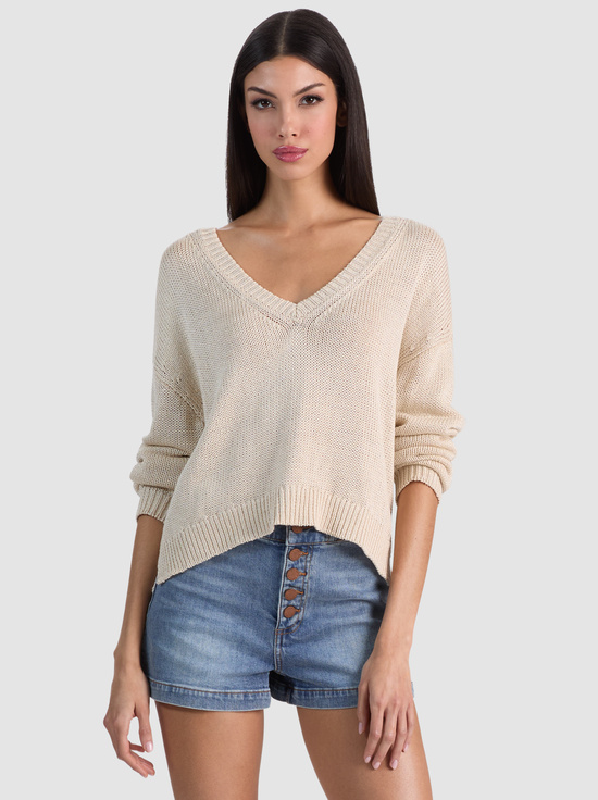 OATMEAL-WILLIAMS LIGHTWEIGHT PULLOVER