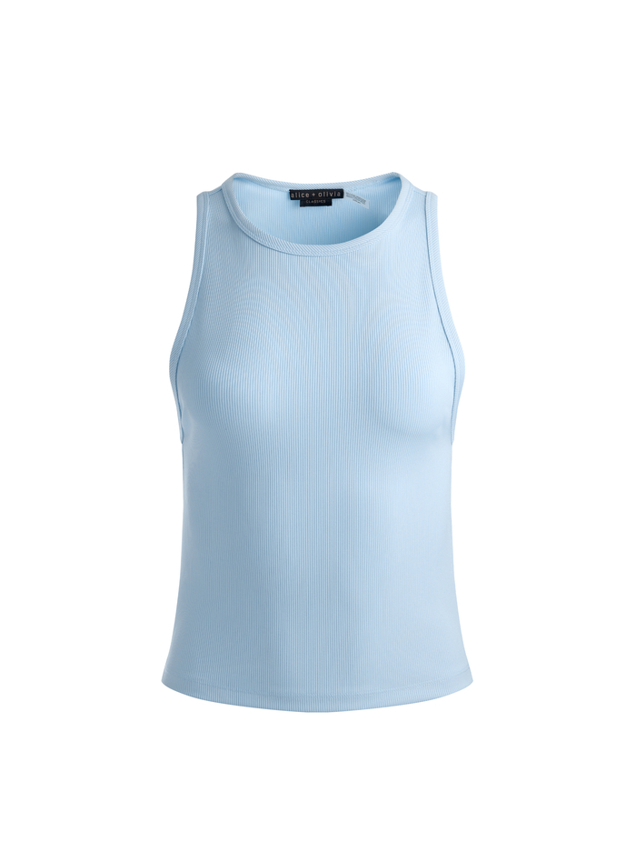 ALLEN TANK TOP - CAROLINA BLUE image 5 - ALICE + OLIVIA