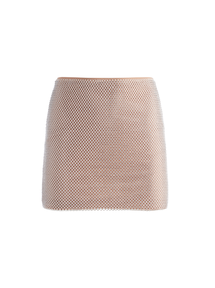 RAMOS EMBELLISHED MINI SKIRT - CRYSTAL image 5 - Alice And Olivia