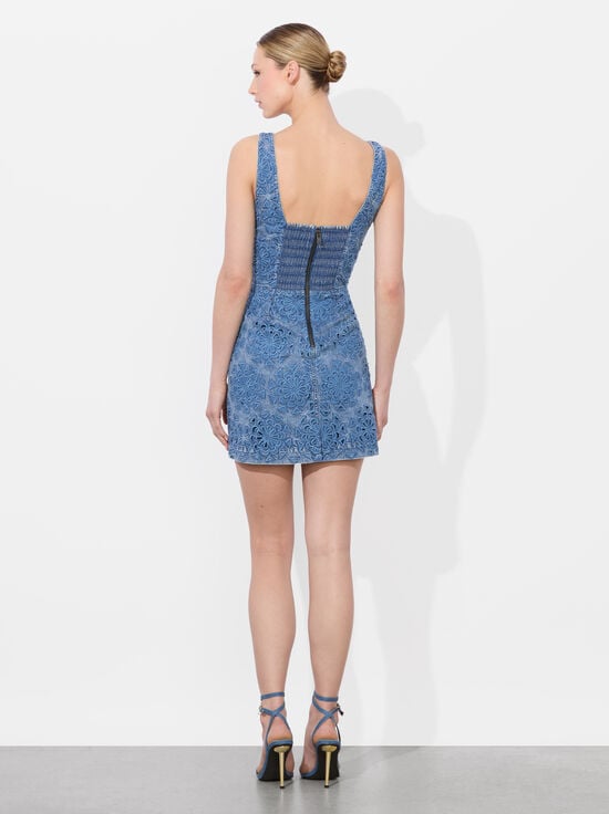 AVERY BLUE-MARYANN DENIM DRESS