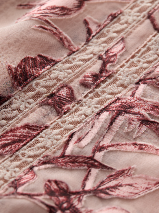 MYSTIC GARDEN ENGLISH ROSE-ARLETTE BLOUSE