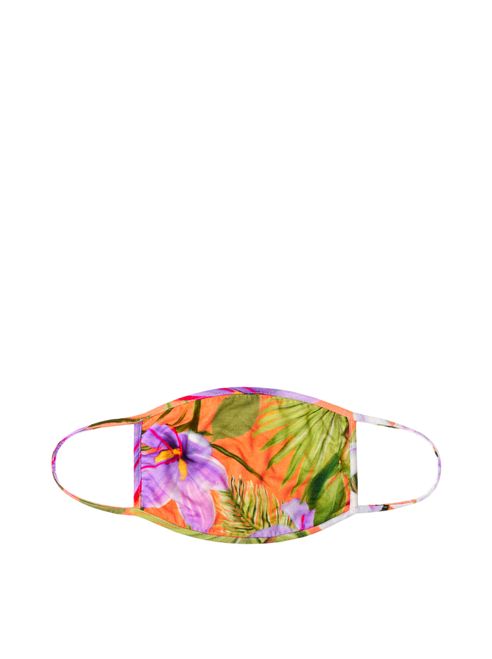 LIMITED EDITION PROTECTIVE MASK - FLORAL PALM CORAL/MULTI image 2 - ALICE + OLIVIA
