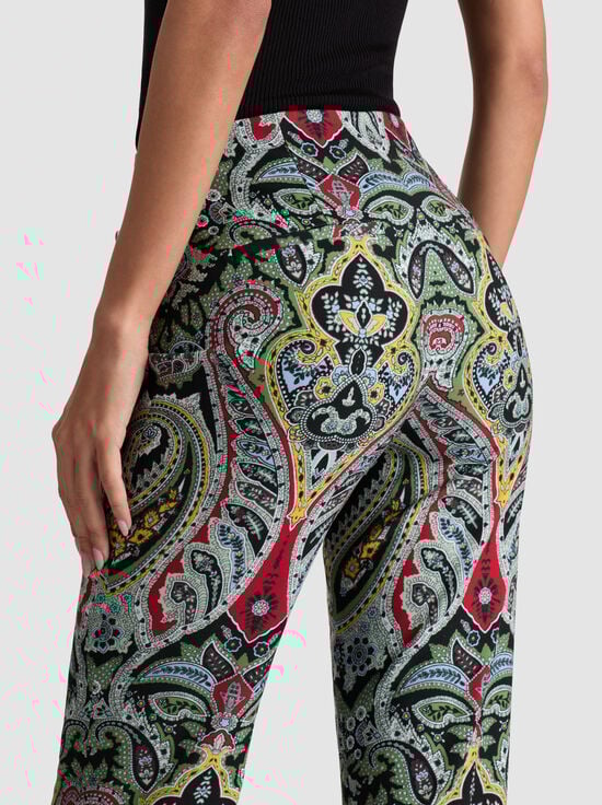 PAISLEY POEM-TEENY BOOTCUT PANT