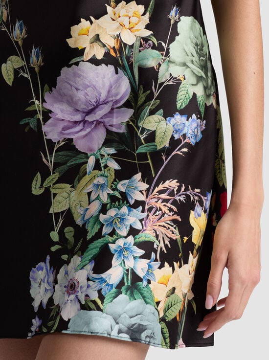 HARMONY COWL BACK SLIP DRESS