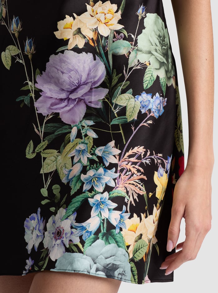 HARMONY COWL BACK SLIP DRESS - VENUS FLORAL image 1 - Alice And Olivia