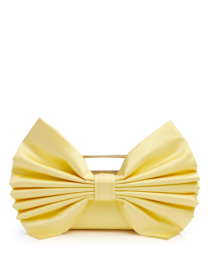 SEMIRA BOW BAG - BUTTER - Alice And Olivia