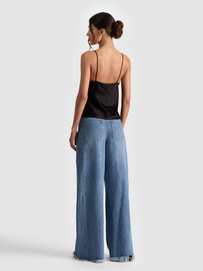 HARMON SLIP TANK - BLACK image 2 - Alice And Olivia