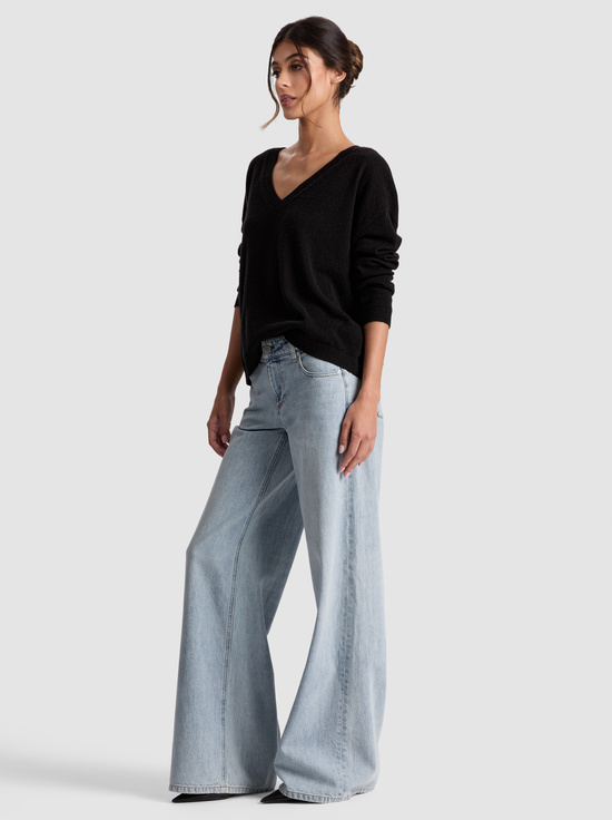 BLACK-WILLIAMS CASHMERE PULLOVER