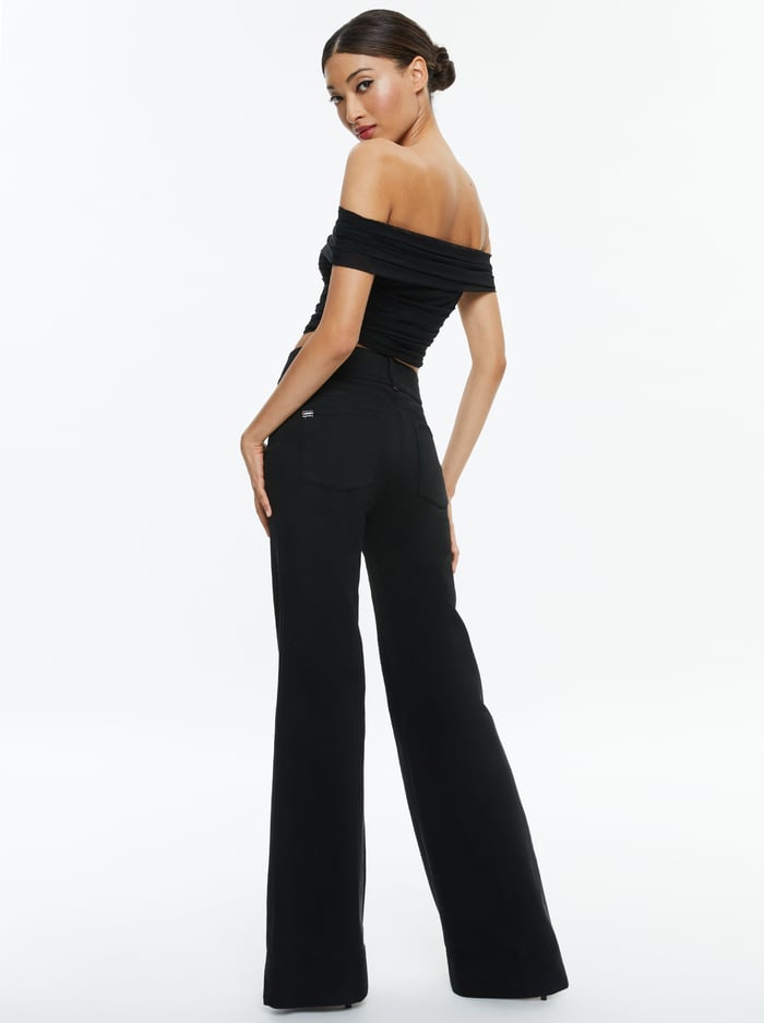 ISADOLA TOP - BLACK image 2 - Alice And Olivia