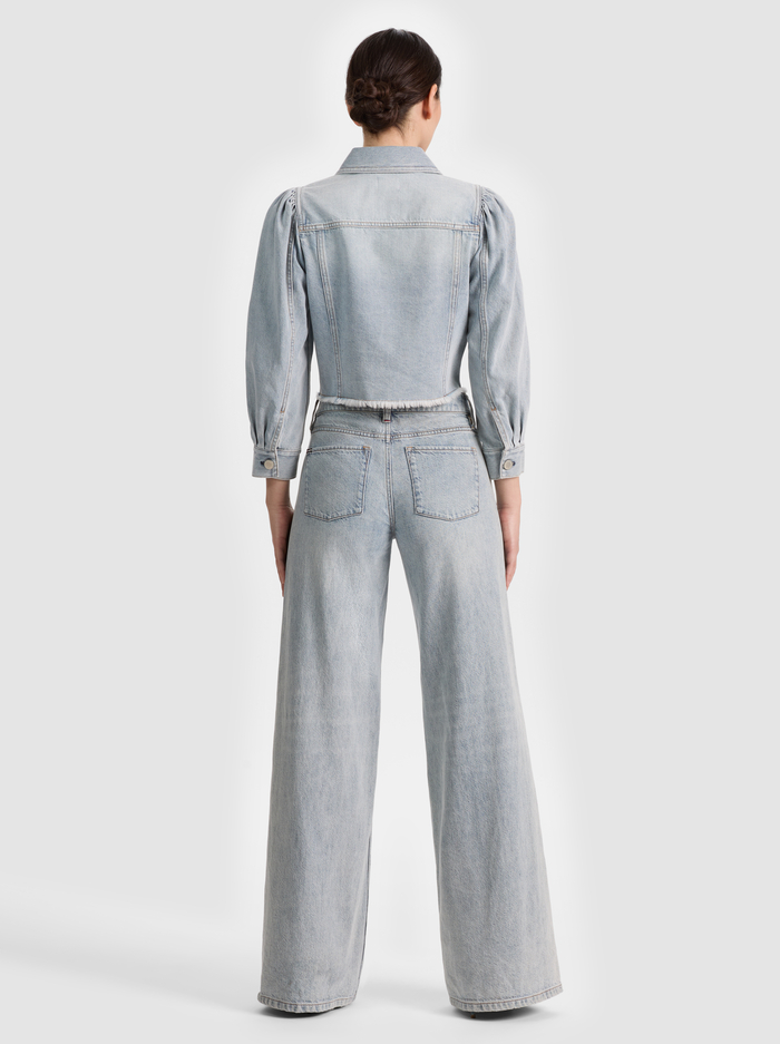 LANA DENIM JACKET - ROCKSTAR BLUE image 2 - ALICE + OLIVIA