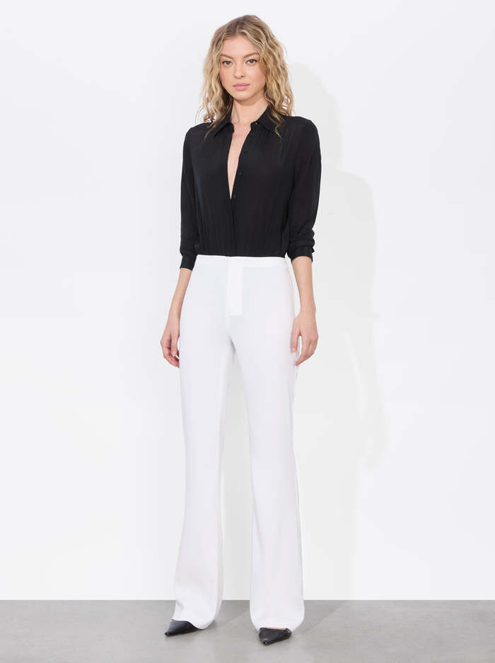 TEENY BOOTCUT PANT - OFF WHITE image 4 - Alice And Olivia