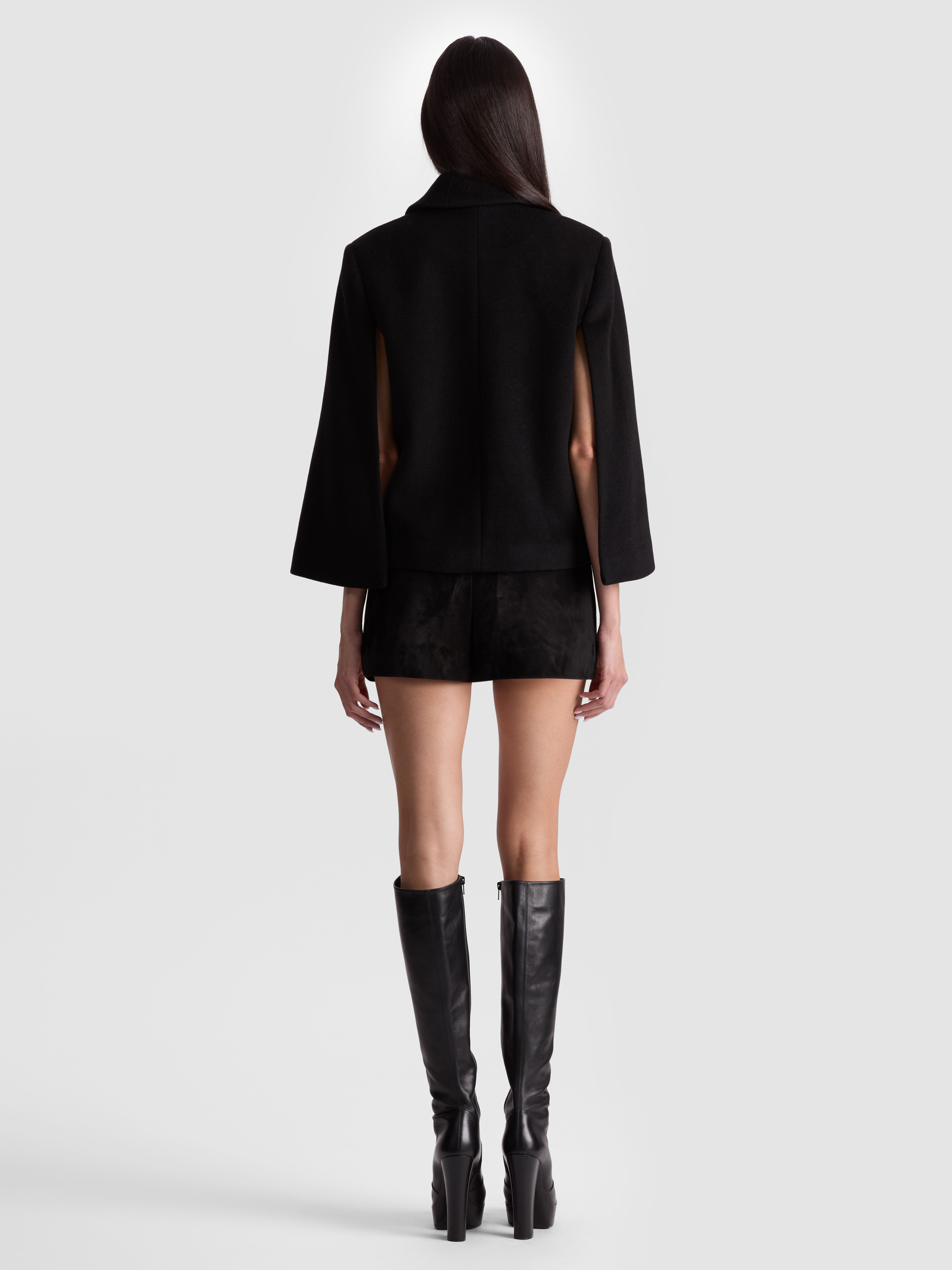 Alice+Olivia ★ フェイクファー ジャケット エレガント TOPHER JACKET + ECENIA SKIRT