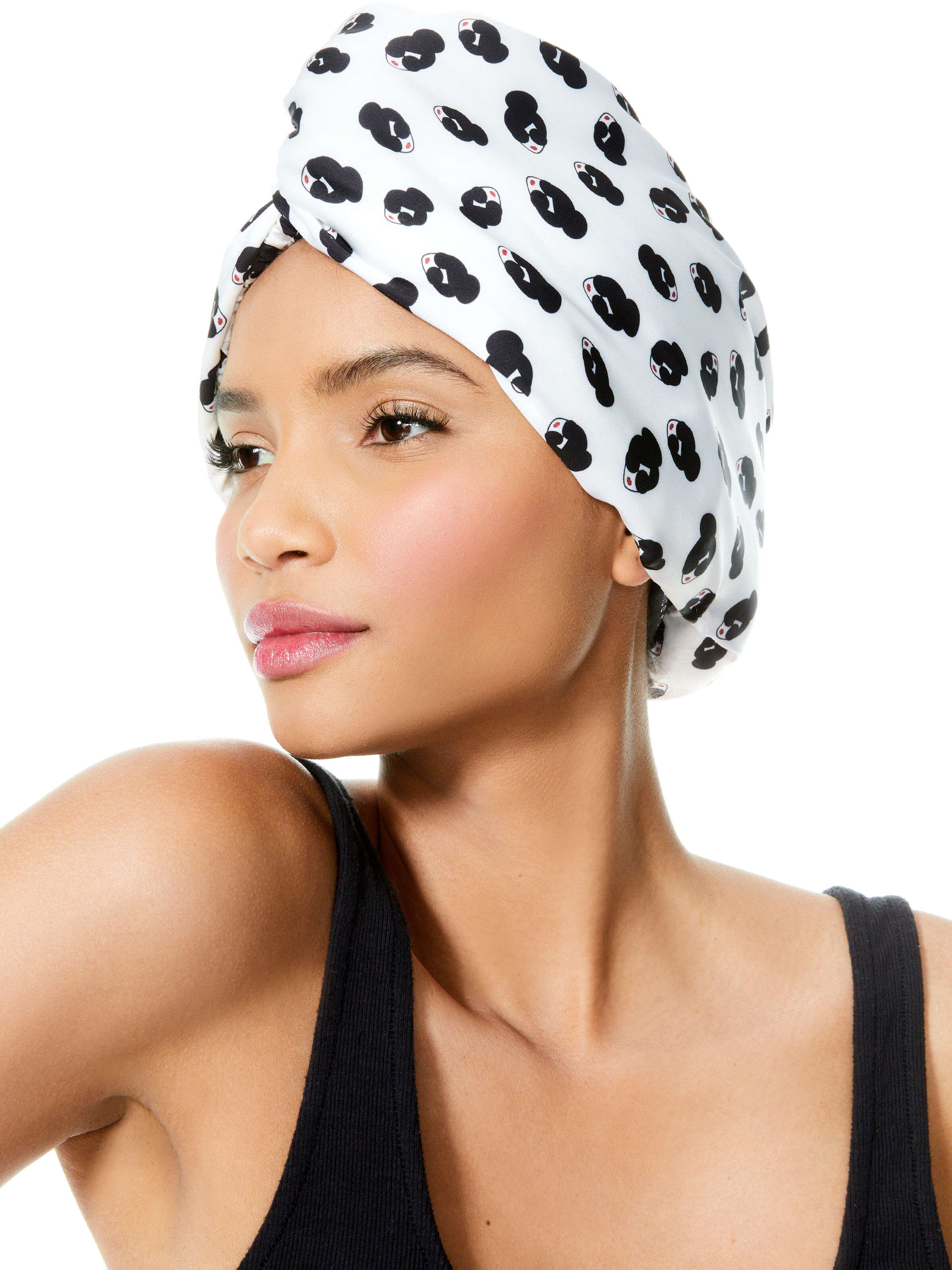 Aquis double layer top hair turban