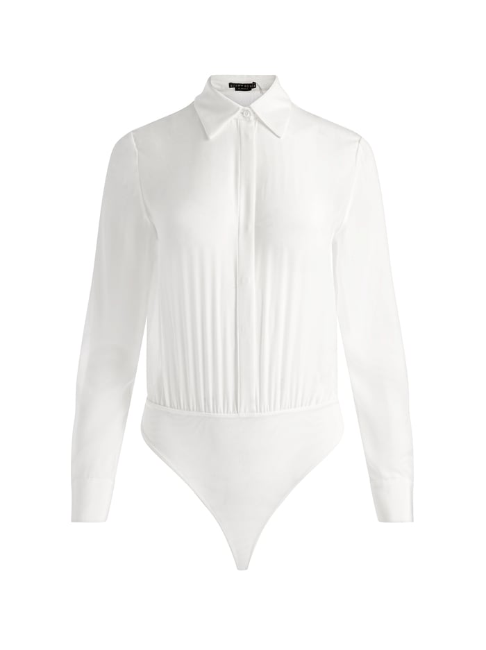 WILLA SILK BODYSUIT - OFF WHITE image 5 - Alice And Olivia