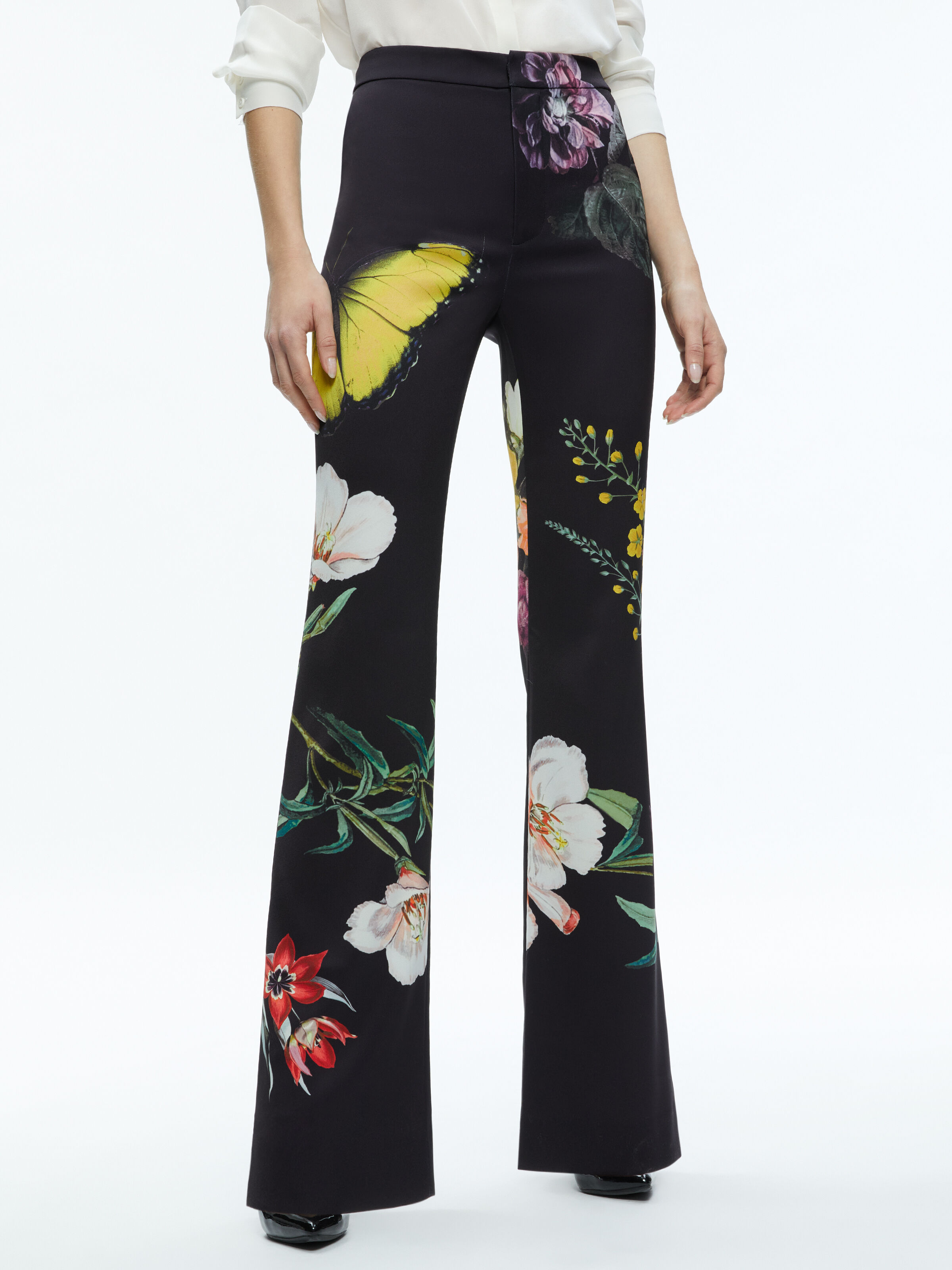 Alice and olivia high waisted pants hotsell